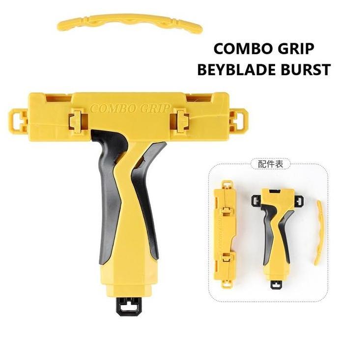 Combo Grip Launcher Pemutar Gasing Beyblade Burst - Pegangan Launcher