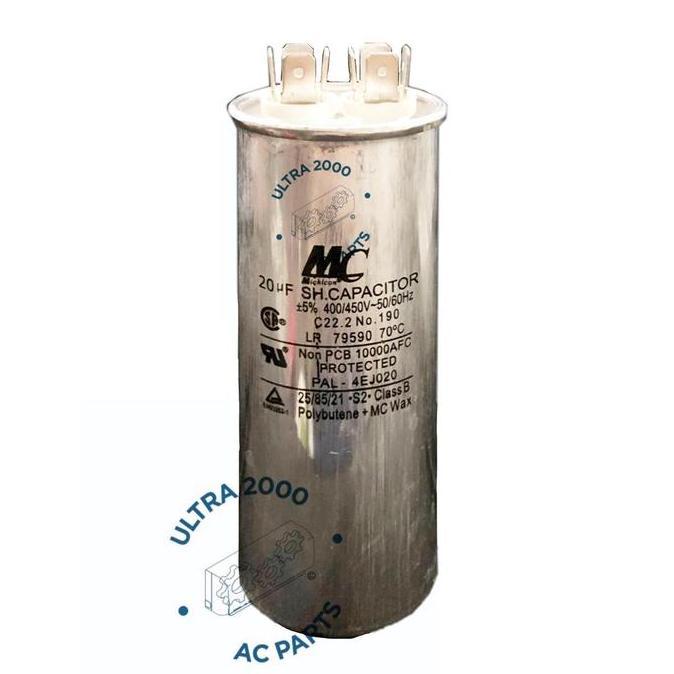 Capasitor AC 20uf