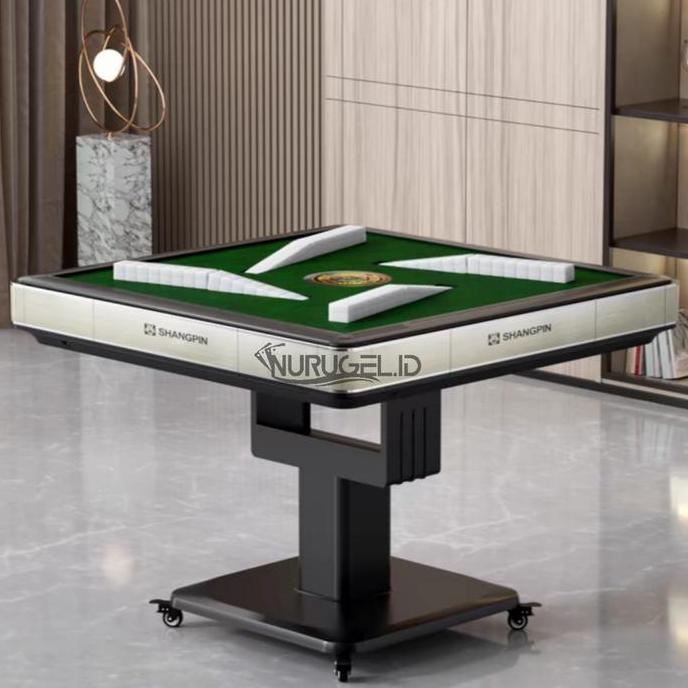 Automatic Mahjong Machine / Meja Mahjong Otomatis Table Set Toys Board Games