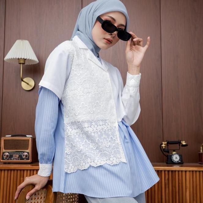 Blouse Kemeja Wanita Blouse Kemeja Wanita Blouse - Lengan Panjang
