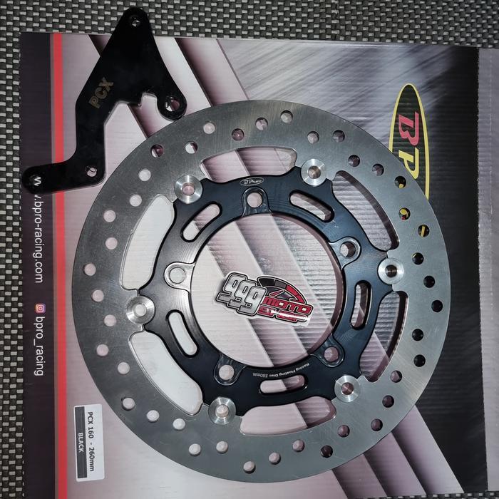 (Best Saller) Floating Disk Pcx 160 Bpro Racing Piringan Cakram Depan Disc Breket Bestseller
