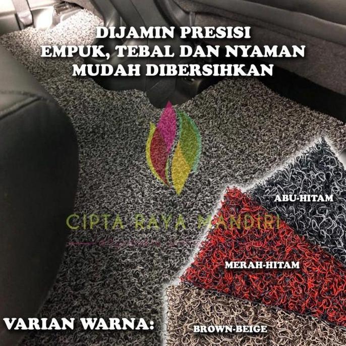Karpet Lantai Mie / Karpet Mobil Motor Mie METERAN Motif 2 Warna