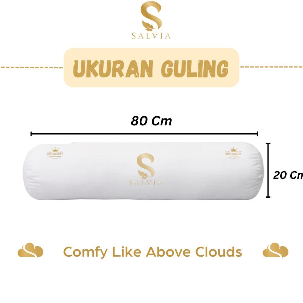 Big Promo Bantal Dan Guling 1 Set Premium Tidur Hotel 100% Isi Silikon Paket Pillow Dan Bolster Empu