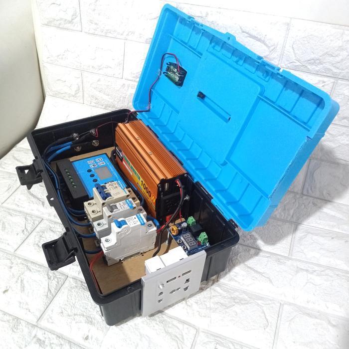box panel plts portable off grid ECO mode solar panel listrik