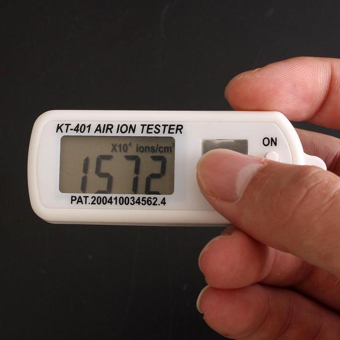 Air Ion Tester Positif Negatif Ukur Kadar Ion Udara Kt-401 Ionizer + -