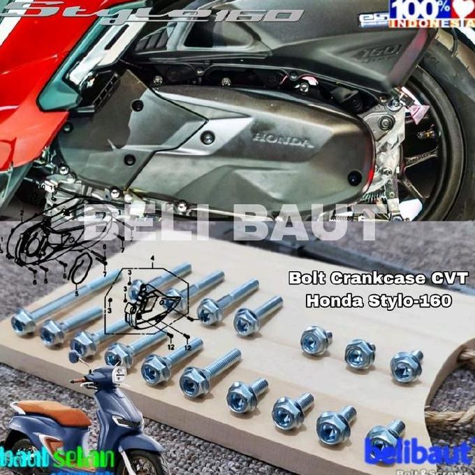 Baut Blok Cvt Baut Blok Cvt Honda Stylo 160 Mode Dua