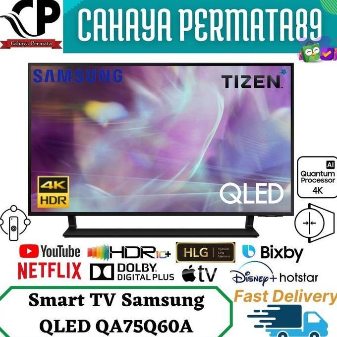 TV 75Q60B QLED TV 75 INCH UHD 4K SMART QLED QA75Q60B / 75Q60A
