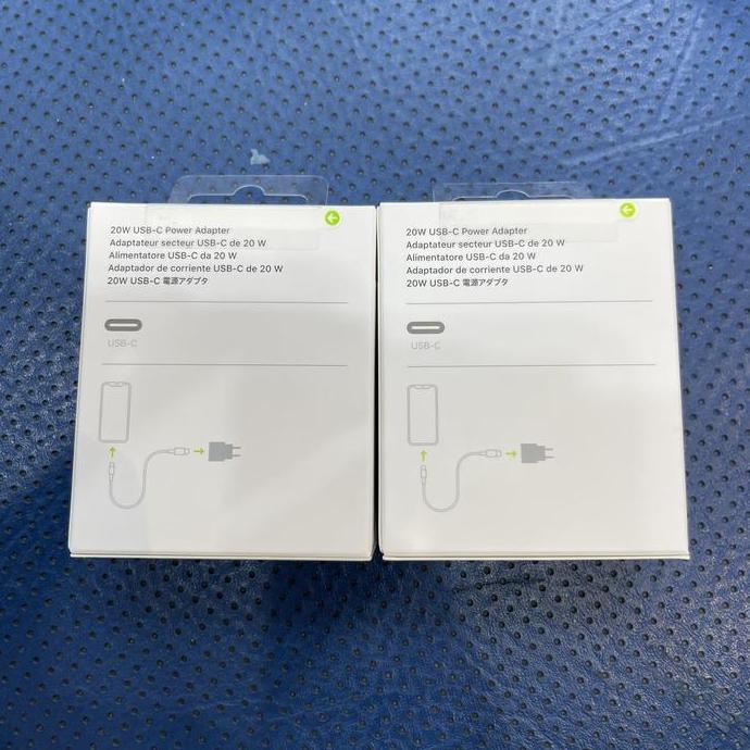 Adaptor Charger iPhone Fast Charging 20W Original TAM RESMI IBOX
