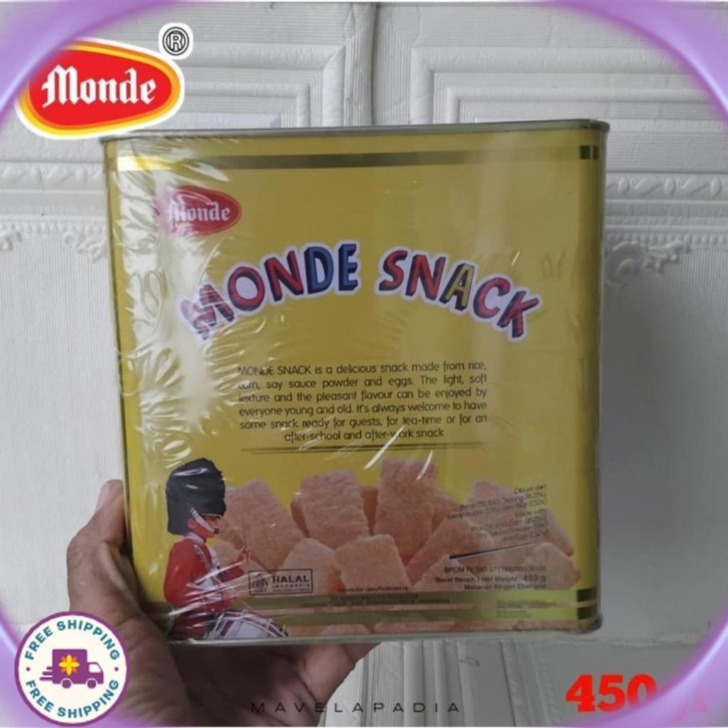 Sale Monde Serena Snack Gold Kaleng 450Gram/Kue Lebaran