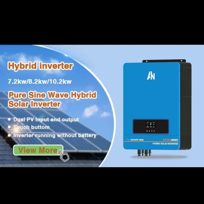 Hybrid Inventer Solar PRO  Anern 10200W MPPT 160A Pure Sine Wave +WIFI