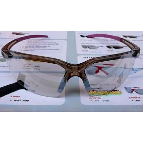 KACA MATA SAFETY KING'S KY 733,CLEAR SILVER MIRROR