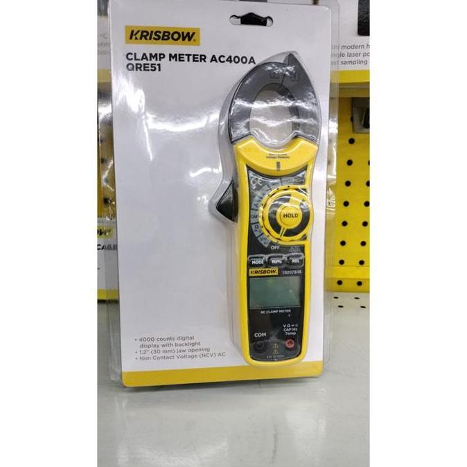 Clamp Meter Krisbow Ac 400A/Clamp Meter