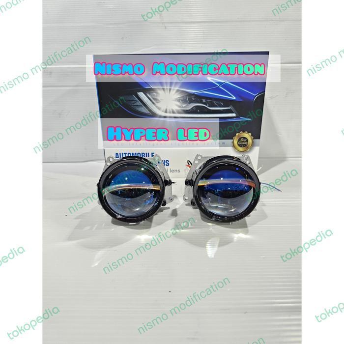 projector laser led 80 watt projector BILED 3inc hyper led blue lens