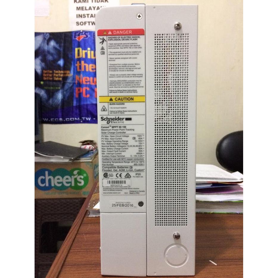 solar charge controller mppt schneider electric 60a 60 a 150v 150 v