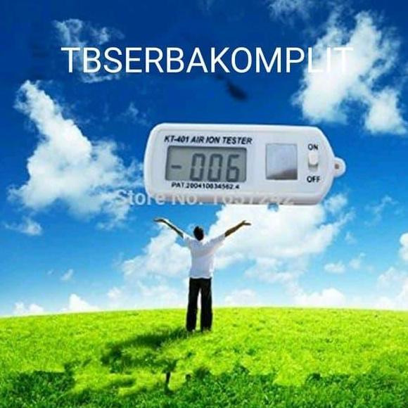 Air Ion Tester Meter Alat Ukur Kadar Ion Positif Dan Ion Negatif Di
