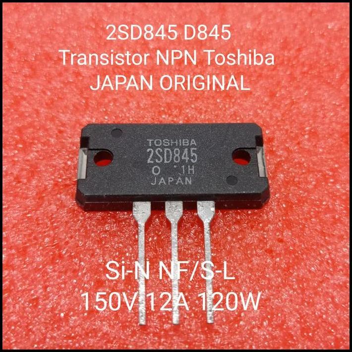 TERBARU 2SD845 D845 TRANSISTOR NPN TOSHIBA JAPAN ORI 