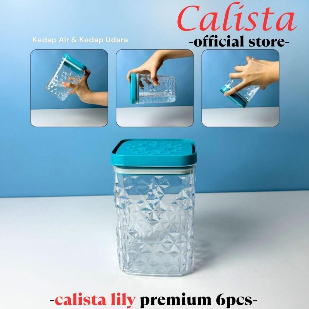 SOLINA TOPLES KEDAP LILY SET 6 SET 5 IN 1 CALISTA PREMIUM | TOPLES KRISTAL MAKANAN LEBARAN 2026 ESTE
