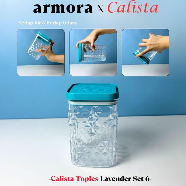 RAVELLACOLLECT TOPLES CALISTA LAVENDER 6 DAUN SATU SET TOPLES KUE KERING LEBARAN / TOPLES PLASTIK TU