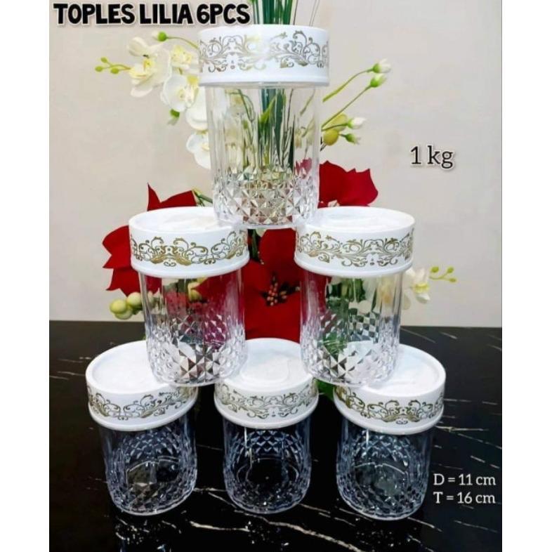 RAVELLACOLLECT TOPLES LEBARAN PIREX LILIA 1200 ML SET 6 PREMIUM