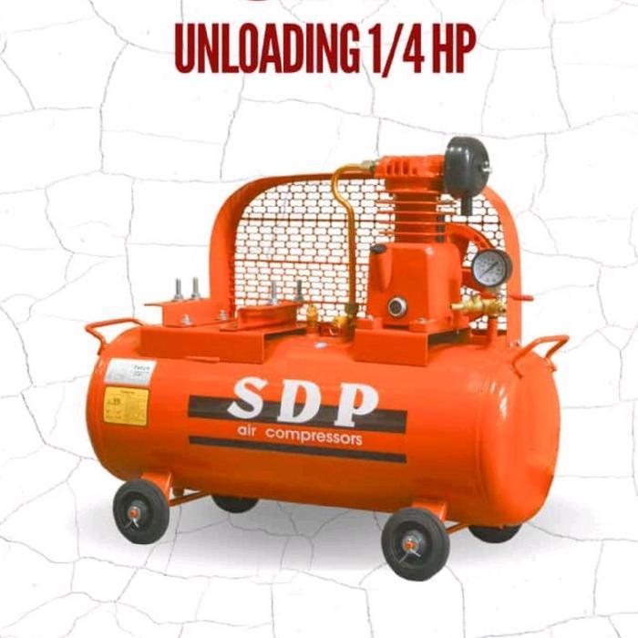 SDP 1/4HP MZU-5114 Unloading Kompresor 1/4 Hp 30Liter(Kosongan) Tangki tanpa Mesin Garansi 12bln