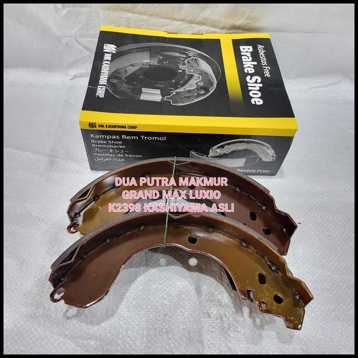 GRATIS ONGKIR KAMPAS REM BELAKANG GRAND MAX LUXIO MK KASHIYAMA K2398 1SET 