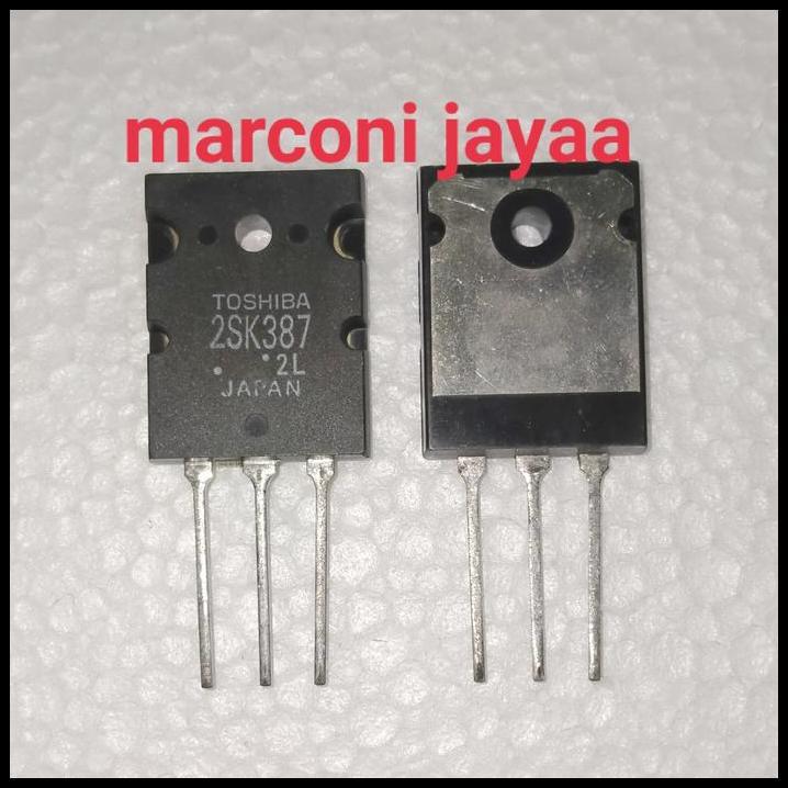 GRATIS ONGKIR 2SK387 TOSHIBA TO-3PL N-CHANEL TRANSISTOR 