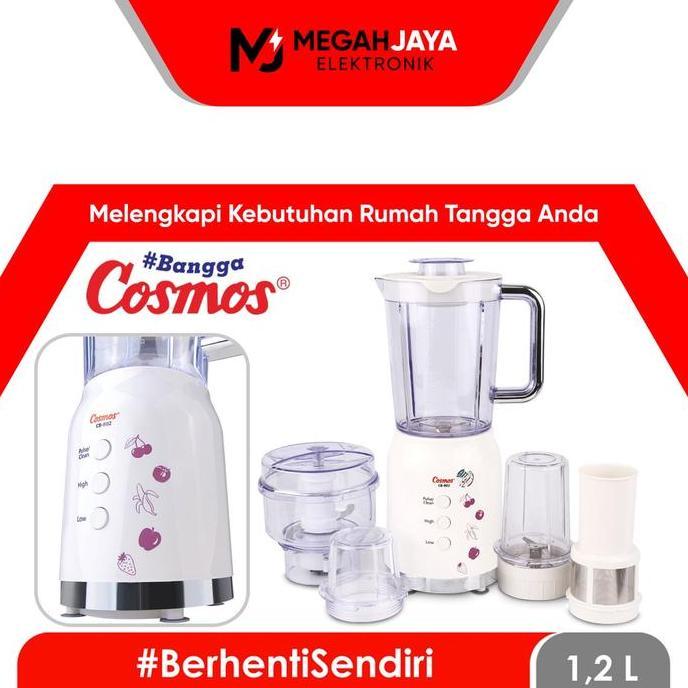 COSMOS BLENDER 4 IN 1 + CHOPPER CB802 / CB-802 / CB 802 (PLASTIK / 1,2