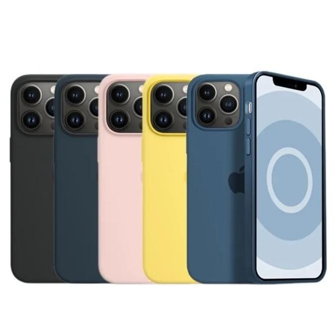 Silicone Case iPhone 13 Pro Max Mini With Magsafe Casing (Animation)