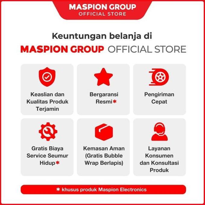 Maspion lemari pendingin showcase USG-126