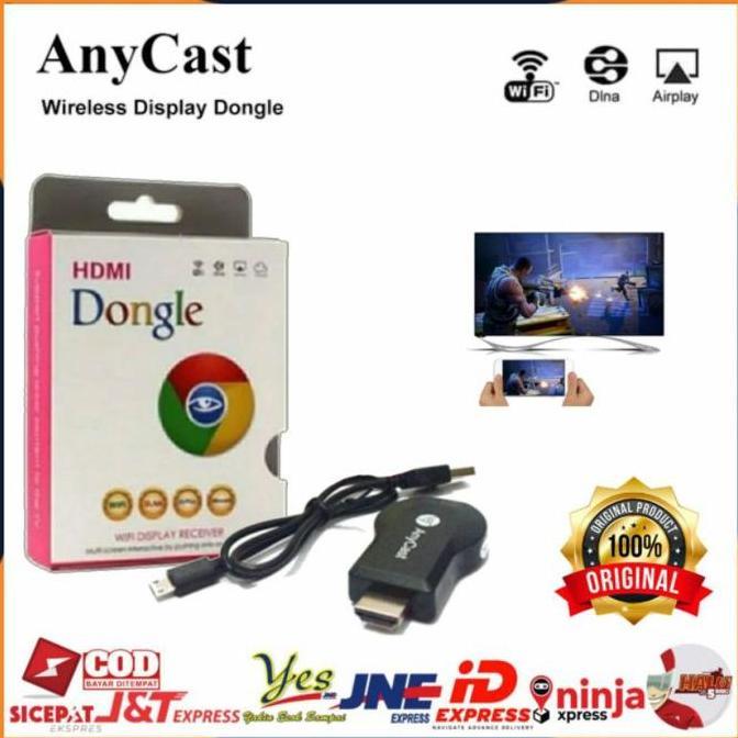 [COD] ANYCAST DONGLE WIRELESS / ALAT PENGHUBUNG HP KE TV LED / MIRACAST DONGEL ANYCASH WIFI RECEIVER