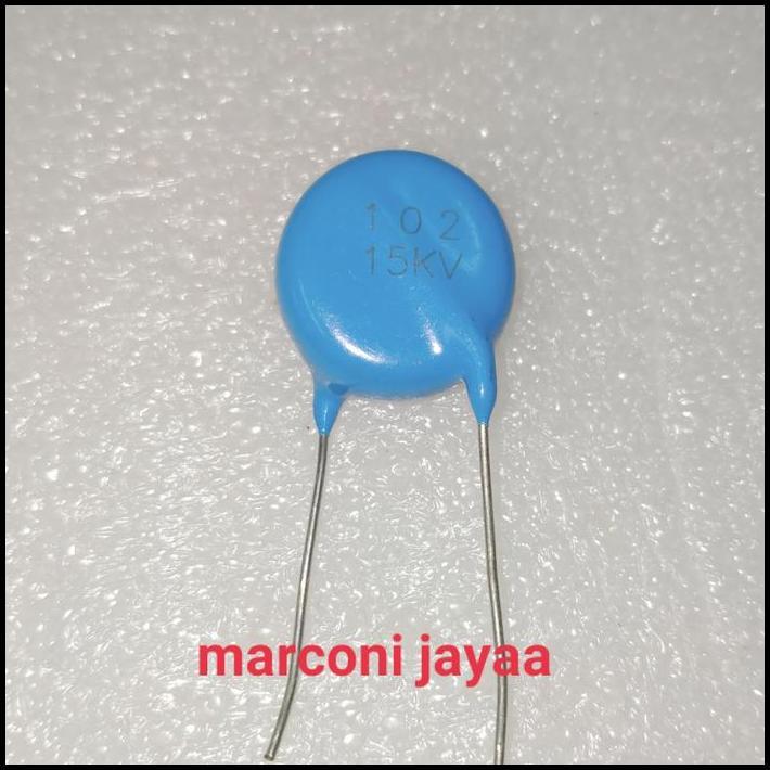 TERLARIS KAPASITOR KERAMIK 102 15KV 18MMX7MM 