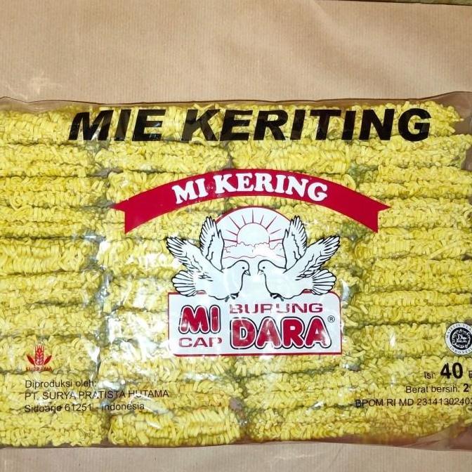 MIE BURUNG DARA KERITING