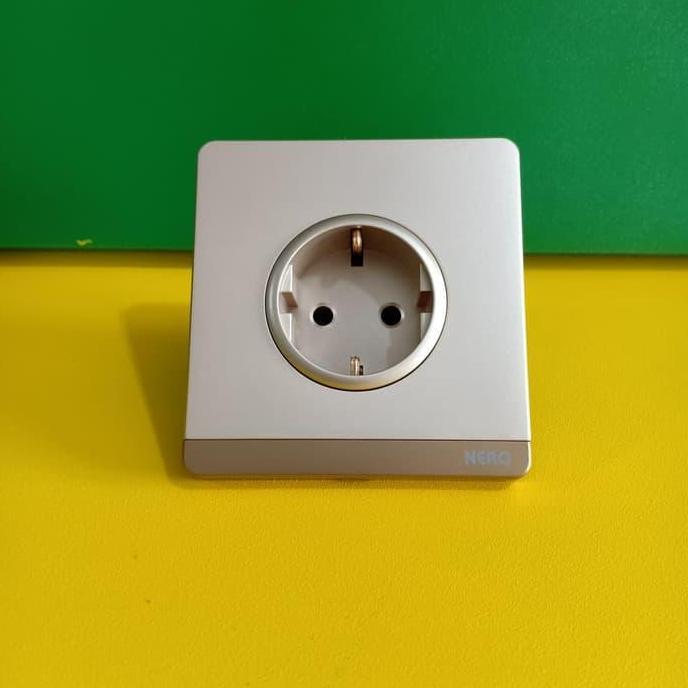 STOPKONTAK NERO DECORA GOLD / STOP KONTAK NERO DECORA GOLD SIAP KIRIM