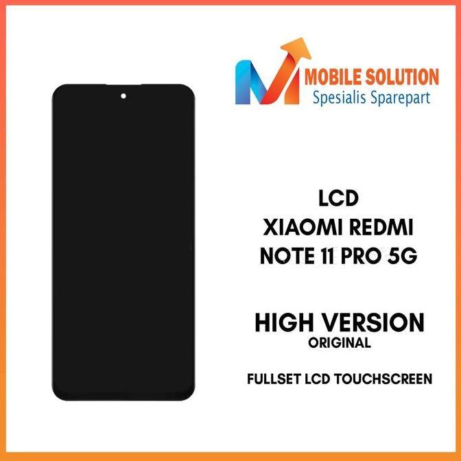 Lcd Xiaomi Redmi Note 11 PRO 5G Original 100% Fullset