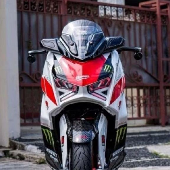 Windshield Xmax Connected Windshield Xmax New Connected Tebal Type MALOSI Visor 4 Mili