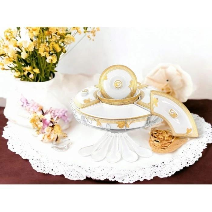 Vicenza h - 14 prasmanan saji motif lily