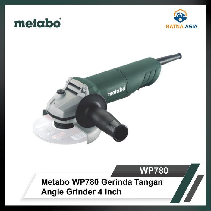 Mesin Gerinda 4" Metabo WP780 Gerinda Tangan Angle Grinder 4 Inch