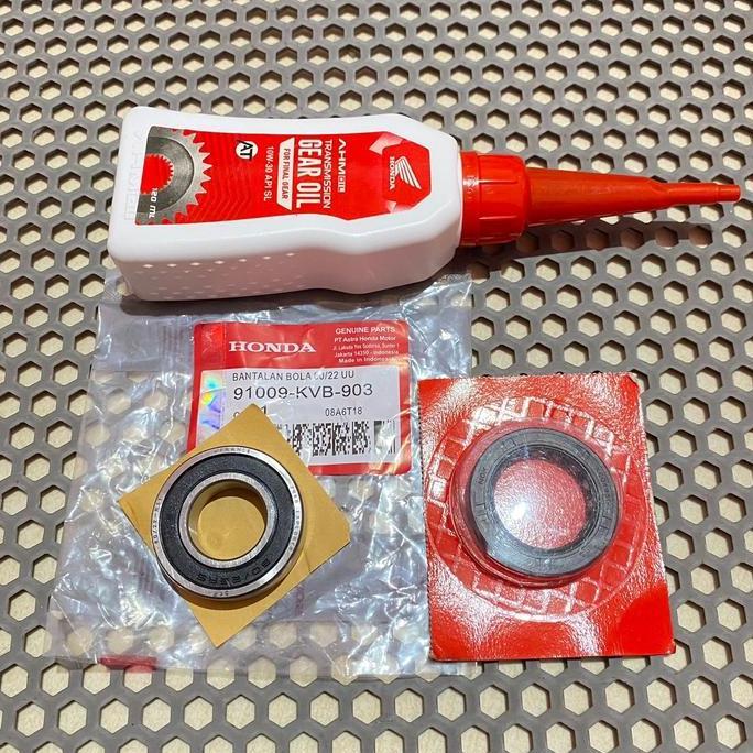 Bearing Laher Roda Belakang+Seal Roda belakang Beat Beat fi Beat pop scoopy fi spacy Vario 110 scoop