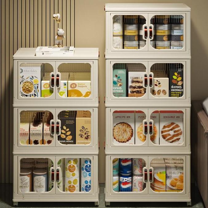 Lemari Pakaian, Lemari Penyimpanan Yang Modis, Tebal, Dan Tahan Lama, Lemari Makanan Ringan, Lemari 