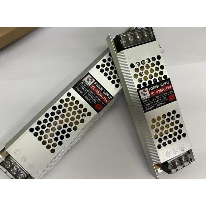 Trafo 10A 12Vdc Model Baru Slim