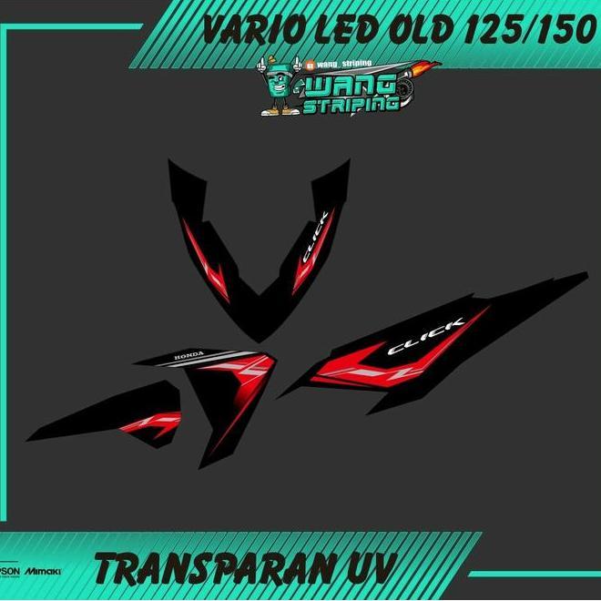 Striping Stiker Vario Striping Stiker Vario Led Old 125/150 Transparan List