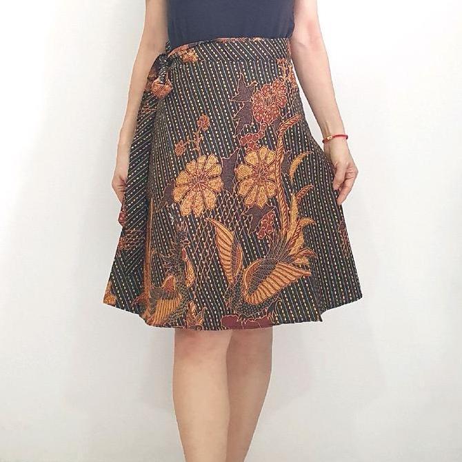 Bawahan Batik Rok Batik Lilit Pendek AS