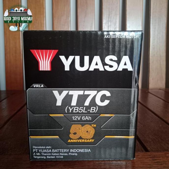 Aki Motor Yamaha Jupiter Mx, Bajaj Pulsar 135Cc Yuasa Yt7C Aki Kering