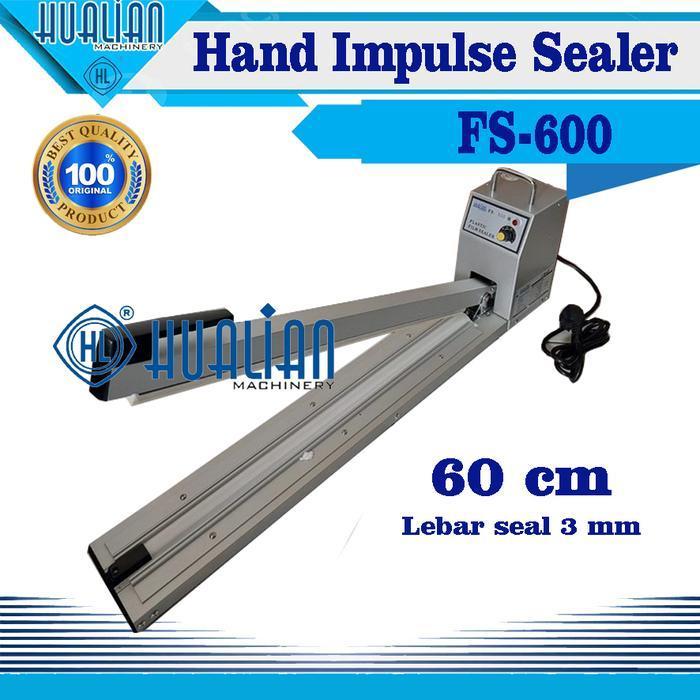 Hand sealer FS-600 H Hualian Mesin sealer plastik & alumunium foil