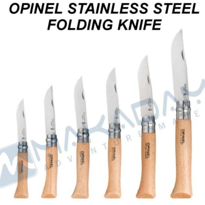 Opinel Folding Knife Stainless Steel No 6 7 8 09 10 12 13 Camping