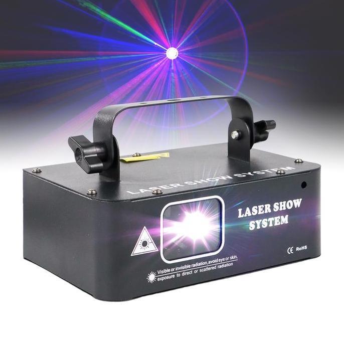 Lampu Sorot Laser Lighting Disco Panggung DJ Lampu Proyektor Laser DMX