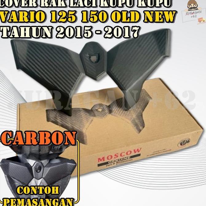 Promo DASI KUPU-KUPU VARIO 125 150 ABS CBS LED OLD 2015 2016 2017 COVER TUTUP RAK BAGASI DEK DEPAN L