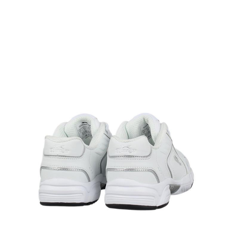 Terbaru Slazenger Women'S Tennis Shoes - White/Silver