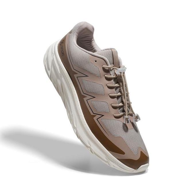 ORDR Footwear - Sepatu Sneakers Casual Sport Sekolah Pria Wanita Velox 6 Creamy
