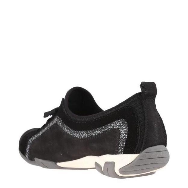 Hush Puppies Sepatu Sneaker Wanita Ladies Casual - Qualify Black Leather